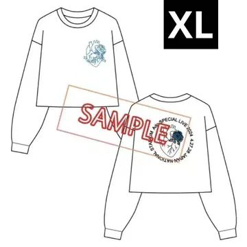 Ado 라이브 굿즈 패셔너블한 '심장' 롱 티셔츠 XL 175cm