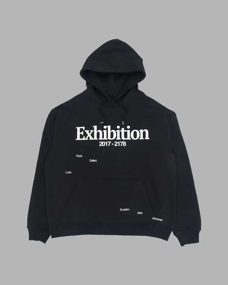 더뮤지엄비지터 후드 EXHIBITION GRAPHIC HOODIE