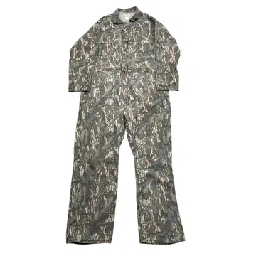 818 MOSSY OAK 카모 패턴 올인원 90s USA제 XLG 롱