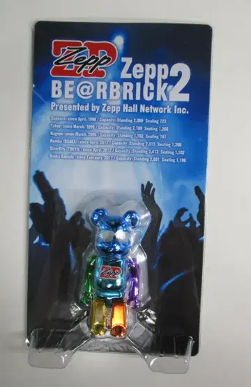 MEDICOMTOY 베어브릭 ZEPP 베어브릭 2 100%
