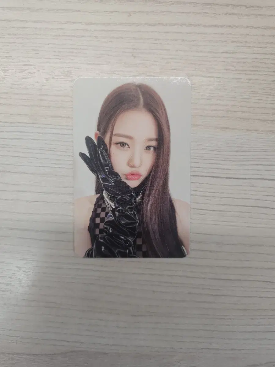 !아이브공굿덤! 일레븐 장갑 장원영 포토카드