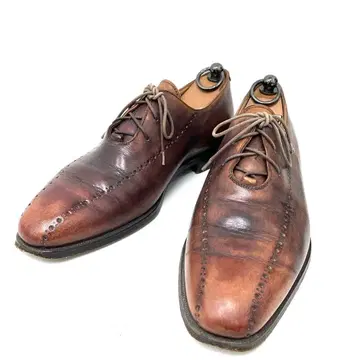 벨루티 가죽 신발 남성용 로퍼 6 1/2 25.5cm