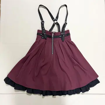 Amavel Black Cross 하네스 벨트 서스 스커트