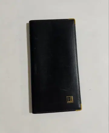 던힐 가죽 블랙 장지갑
