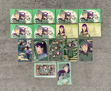 닌자 타마 란타로 클리어 카드 스티커 미니 카드 15장 다치바나 센조