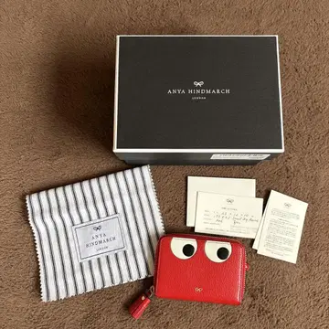 안야 힌드마치 빨간색 지갑