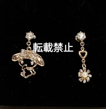 ANNA SUI 안나수이 산리오 마이멜로디 귀걸이 골드