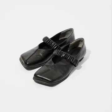 Eaphi SQUARE TOE SHOES 블랙 36 신발