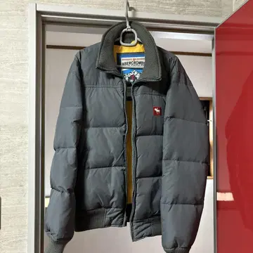 ABERCROMBIE 그레이 다운 자켓 L 사이즈