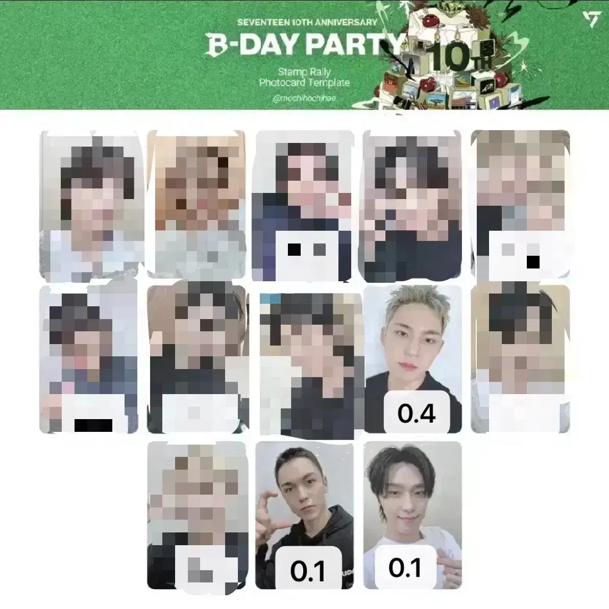 Shop 세븐틴10주년포카 on Bunjang Global Site - No more