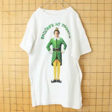SMILING'S MY FAVORITE elf 티셔츠 화이트 M ss47
