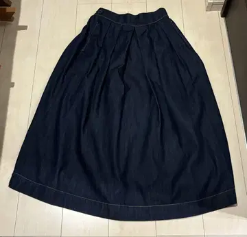 Calen h. / 카렌 아쉬 데님 롱 스커트