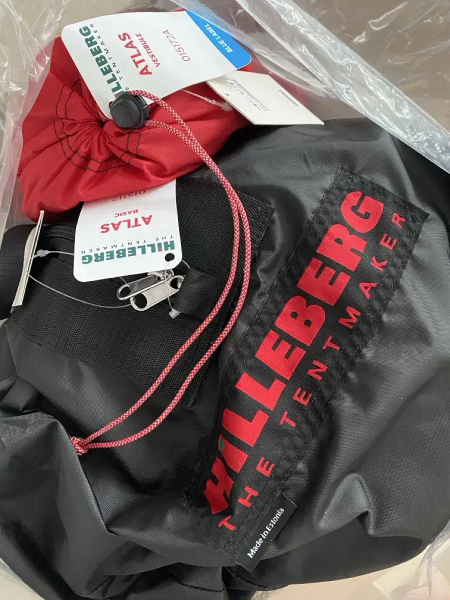 Hilleberg Atlas and Vestibule Red are available as a set.