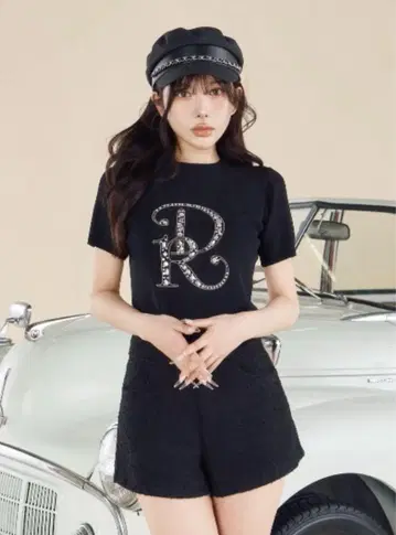 다리치 비쥬 DR 니트 탑