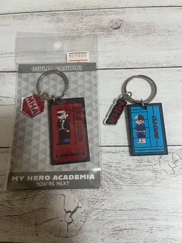 히로아카 지로리 러버 2줄 아크릴 키링 줄리오 토도로키 쇼토