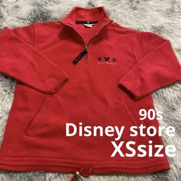 디즈니 스토어 미키 플리스 XS 구제 의류 빈티지 90s