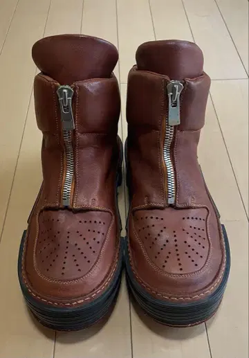 GUIDI Horse Full Grain Front Zip Boots