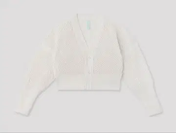CFCL 크롭 가디건 화이트
