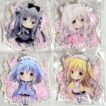 시라타마 아마이로 쇼콜라타 빅 아크릴 키링 스트랩 전 종류