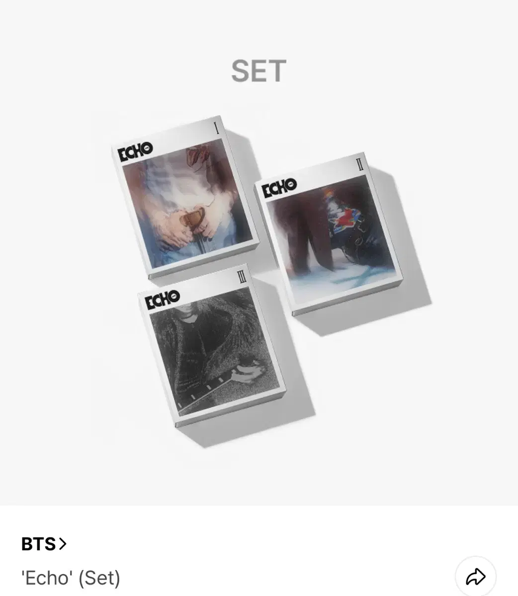 방탄 bts 석진 에코 미공포 특전 포카 jin echo 앨범 위버스샵