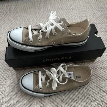 CONVERSE ALL STAR 베이지 스니커즈