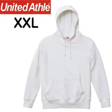 8.8oz 맨투맨 후드티 파일 안감 화이트 2XL 5331