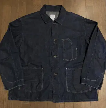 25SS 미사용 POST O'ALLS Sylvania 8oz. Denim
