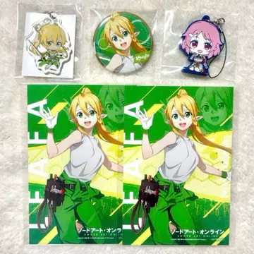 소드 아트 온라인 SAO 리파 리즈벳 캔뱃지 브로마이드