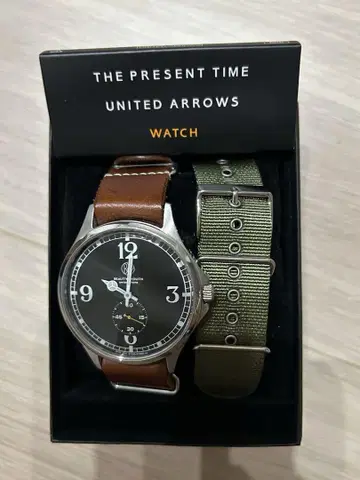 UNITED ARROWS 아날로그 손목시계