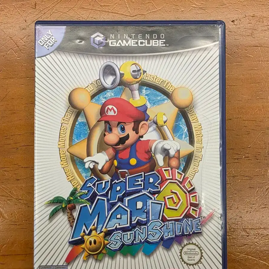 슈퍼마리오 선샤인 닌텐도 게임큐브 게임팩