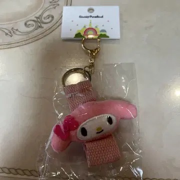 산리오 퓨로랜드 마이멜로디 머리띠 홀더 마스코트