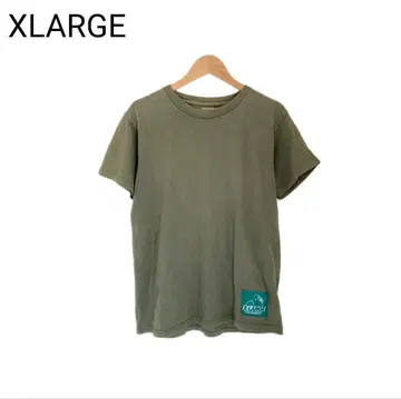 XLARGE 티셔츠 미국제 아메카지 아웃도어 반팔 무지 둥근넥 S