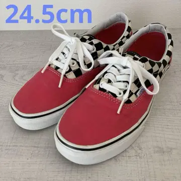 반스 스니커즈 에라 체커 반스 핑크 24.5cm