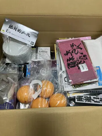 점프 계열 캐릭터 굿즈 묶음 판매 드래곤볼 원피스 나루토 외