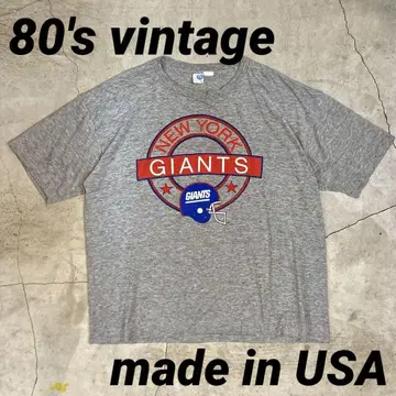 80년대 USA제 빈티지 NY GIANTS 셔츠 XL 그레이 NFL