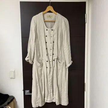 nest Robe (네스트로브) 더블 버튼 린넨 코트