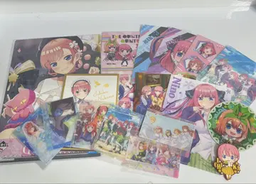 5등분의 신부 트레이딩 카드 제일복권 파일 등등