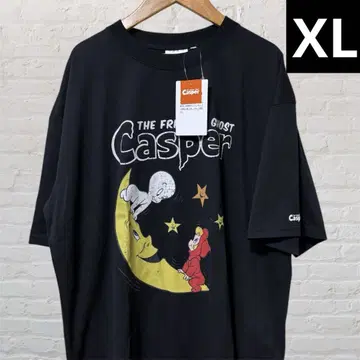 새상품 캐스퍼 빈티지 반팔 티셔츠 빅 사이즈 XL