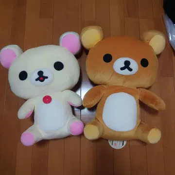 리락쿠마 코리락쿠마 점보 봉제 인형 세트