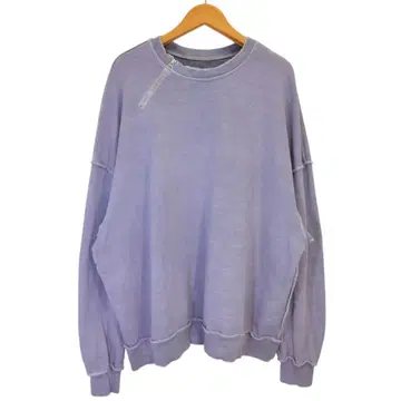 지에다 Jieda DAMEGE ZIP OVER SWEAT CREW