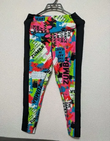 정품 ZUMBA 줌바 레깅스 L 74~82