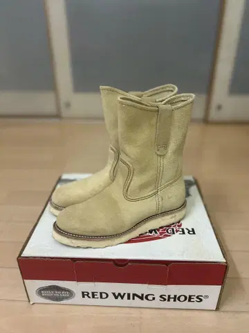 착용 1회] 레드윙 REDWING 8168 스웨이드 가죽 페코스 부츠