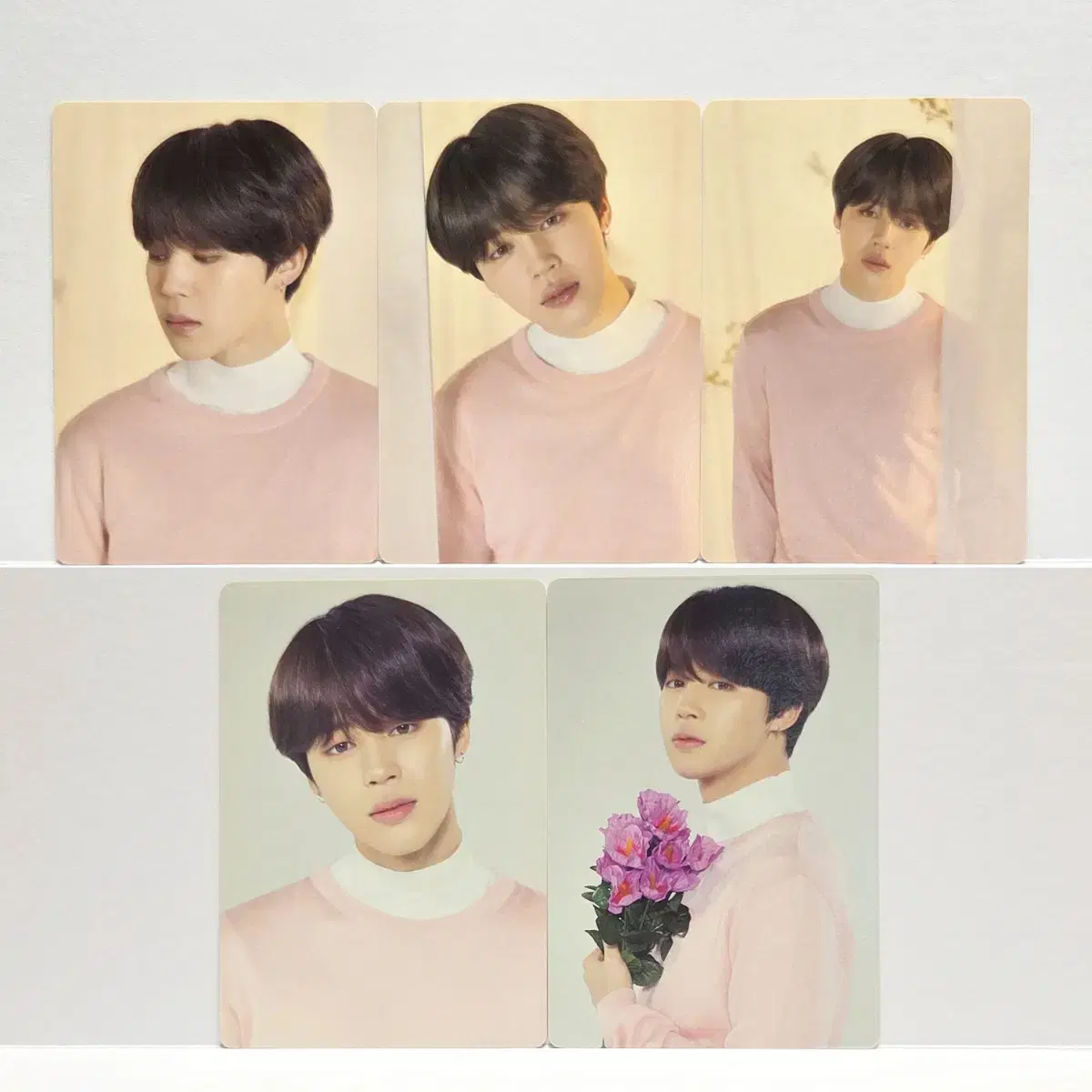 방탄지민 럽셀콘 미니포카 포토카드