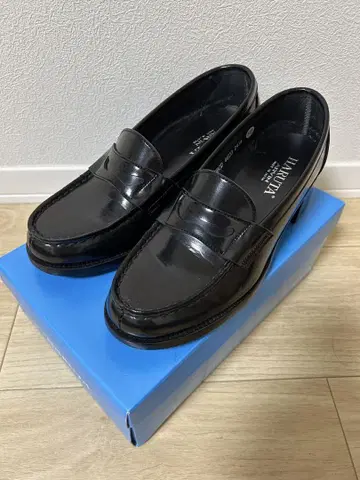 HARUTA 하루타 새상품급 로퍼 블랙 검정 4603 24.5