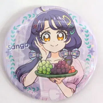 도에이 애니메이션 프리티 스토어 한정판 하베스트 캔뱃지 산고(업)