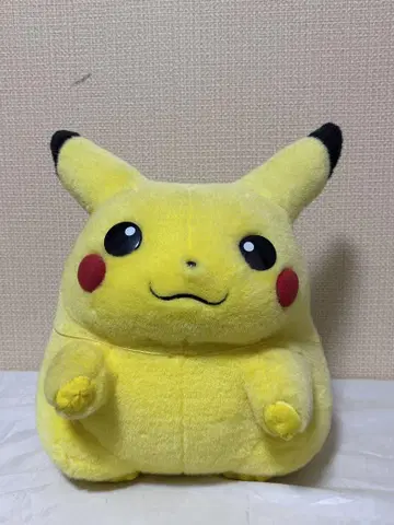 TOMY 피카츄 등신대 봉제 인형 당시 물건 초대 초기 포켓몬