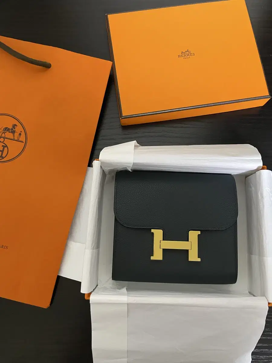 Hermes Constance Compact vahn Wallet - Unused New Product