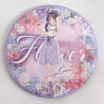 도에이 애니메이션 프리티 스토어 한정판 플라워 캔뱃지 산고(전신)