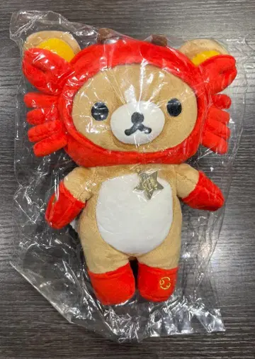 미개봉 새상품 리락쿠마 봉제 인형 별자리 게자리 택 포함 한정 상품
