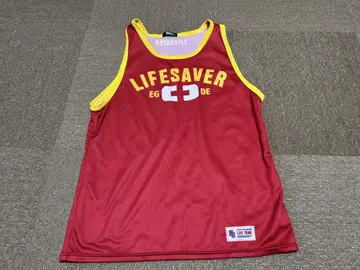 EGDE 라이프 세이버 Lifesaver 탱크탑 빨간색